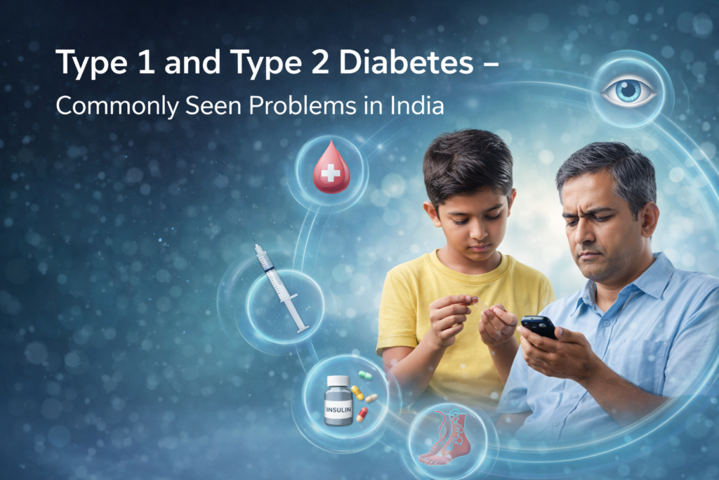 types of diabetes in India